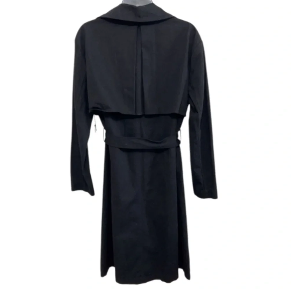 New Forever21  Black Double-Breasted Women's Coat size S - Picture 5 of 5